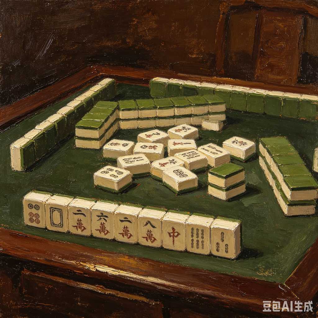 matte mahjong tiles