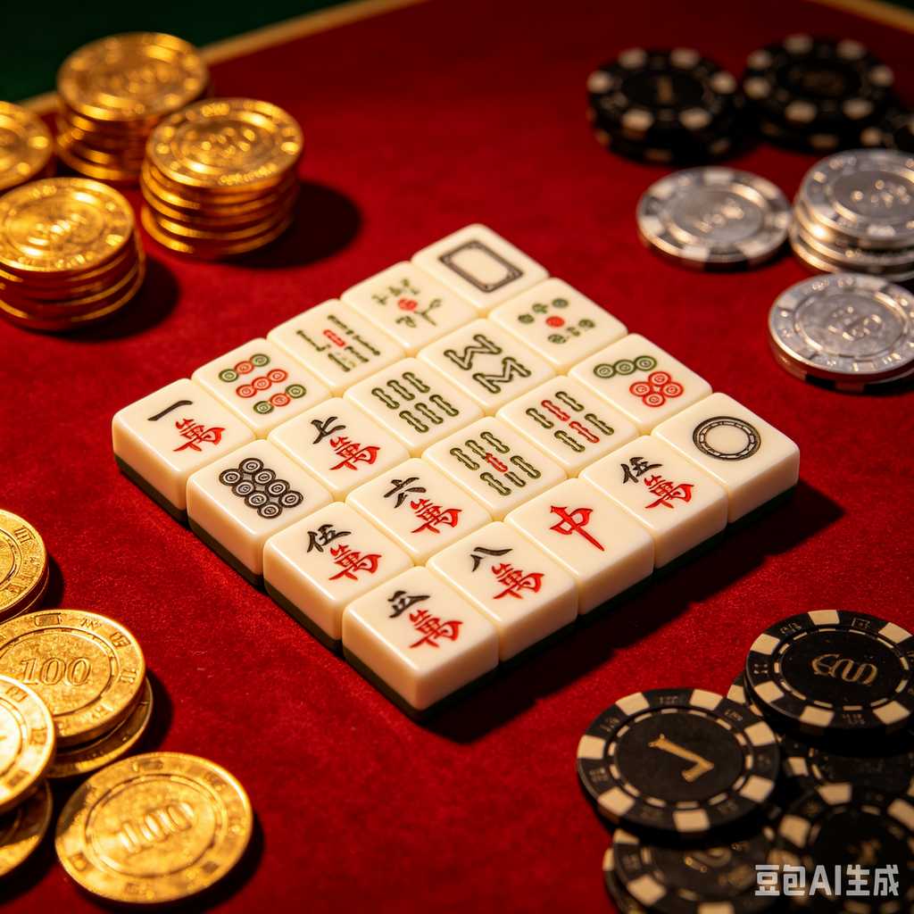silver trim mahjong tiles